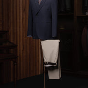Double-Breasted Blazer & Trousers