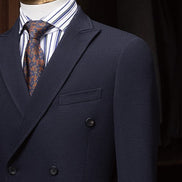 Double-Breasted Blazer & Trousers