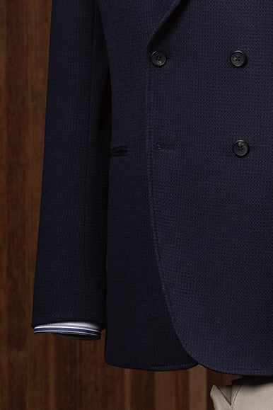 Double-Breasted Blazer & Trousers