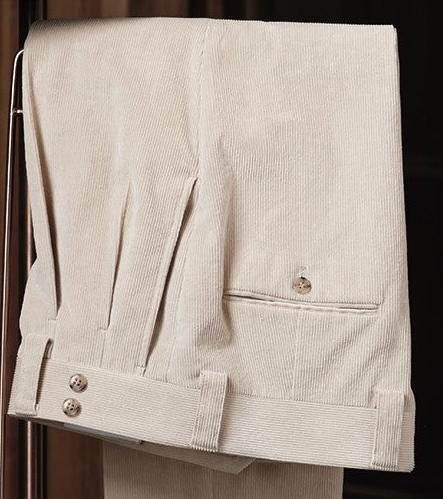 Veste en laine mélangée et pantalon en velours côtelé
