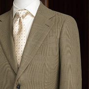 Light Sage Green Jacket & Dark Brown Trousers
