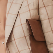 Elegant Check Blazer