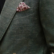 Green Double-Breasted Blazer