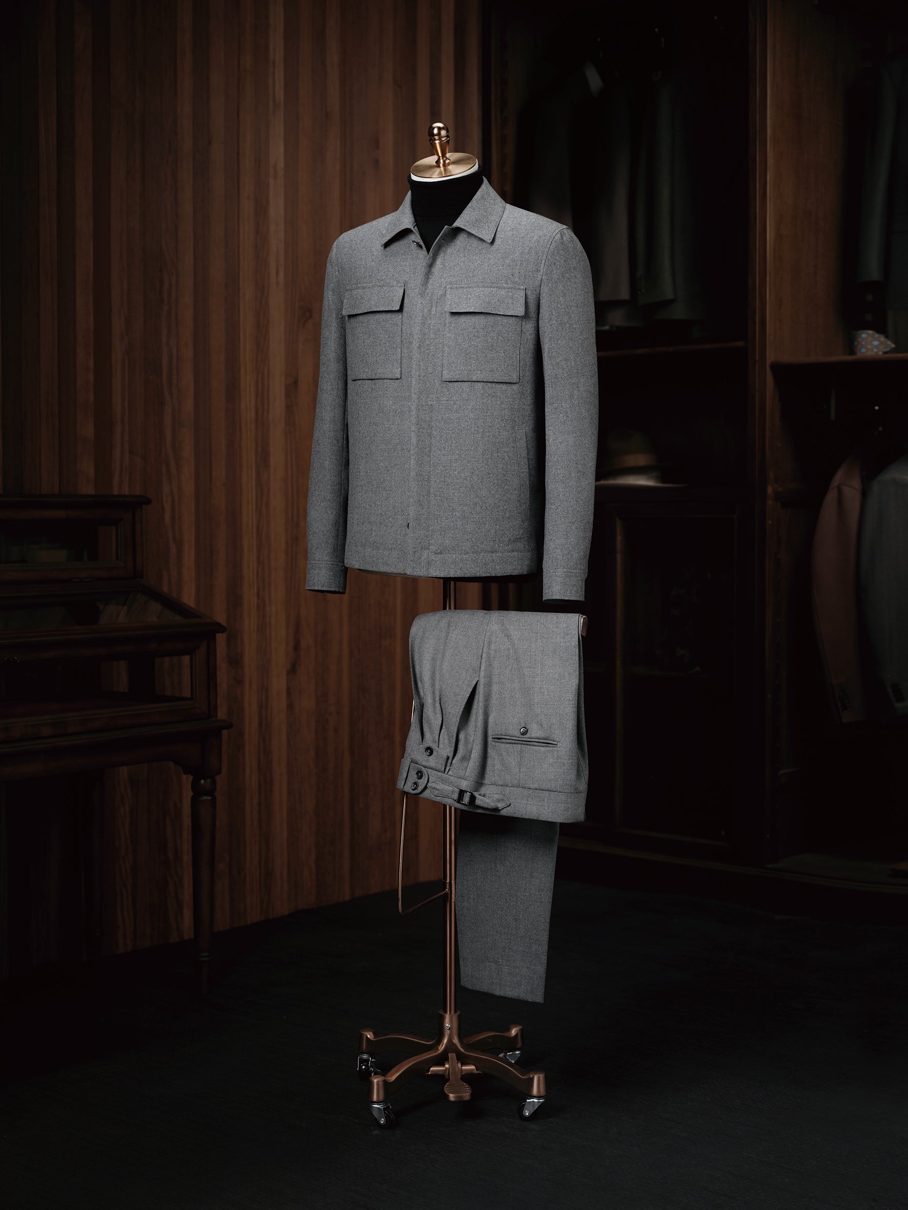 Grey Jacket & Trousers