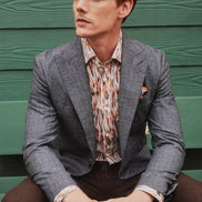 Grey Modern Elegance Blazer