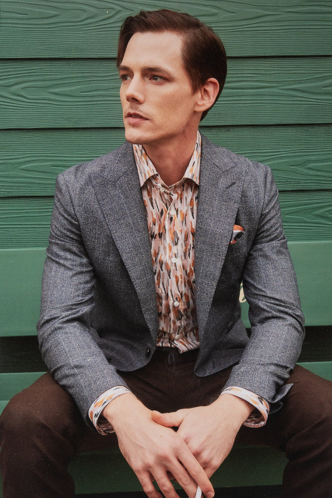 Grey Modern Elegance Blazer