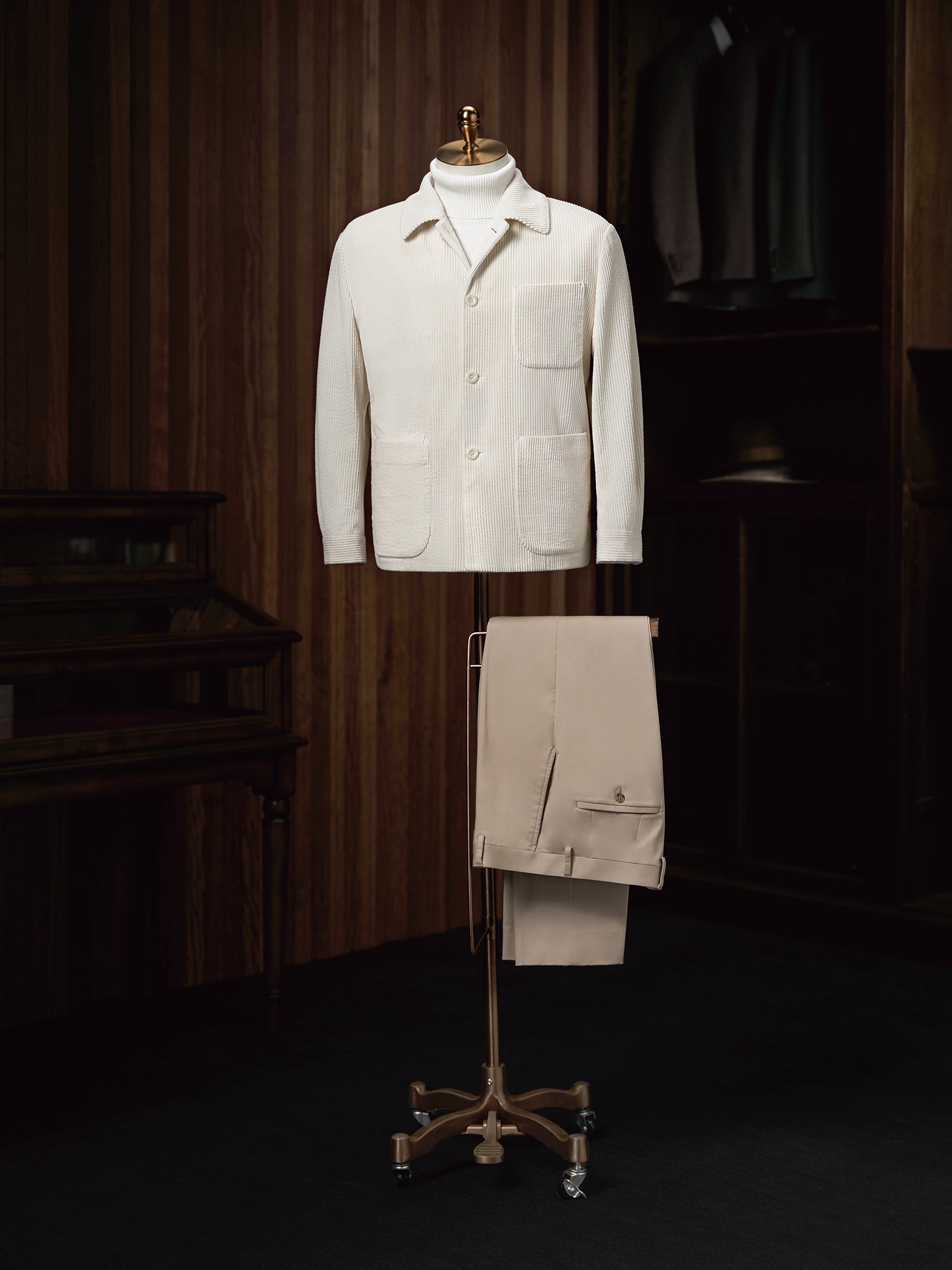 Textured Jacket & Trousers