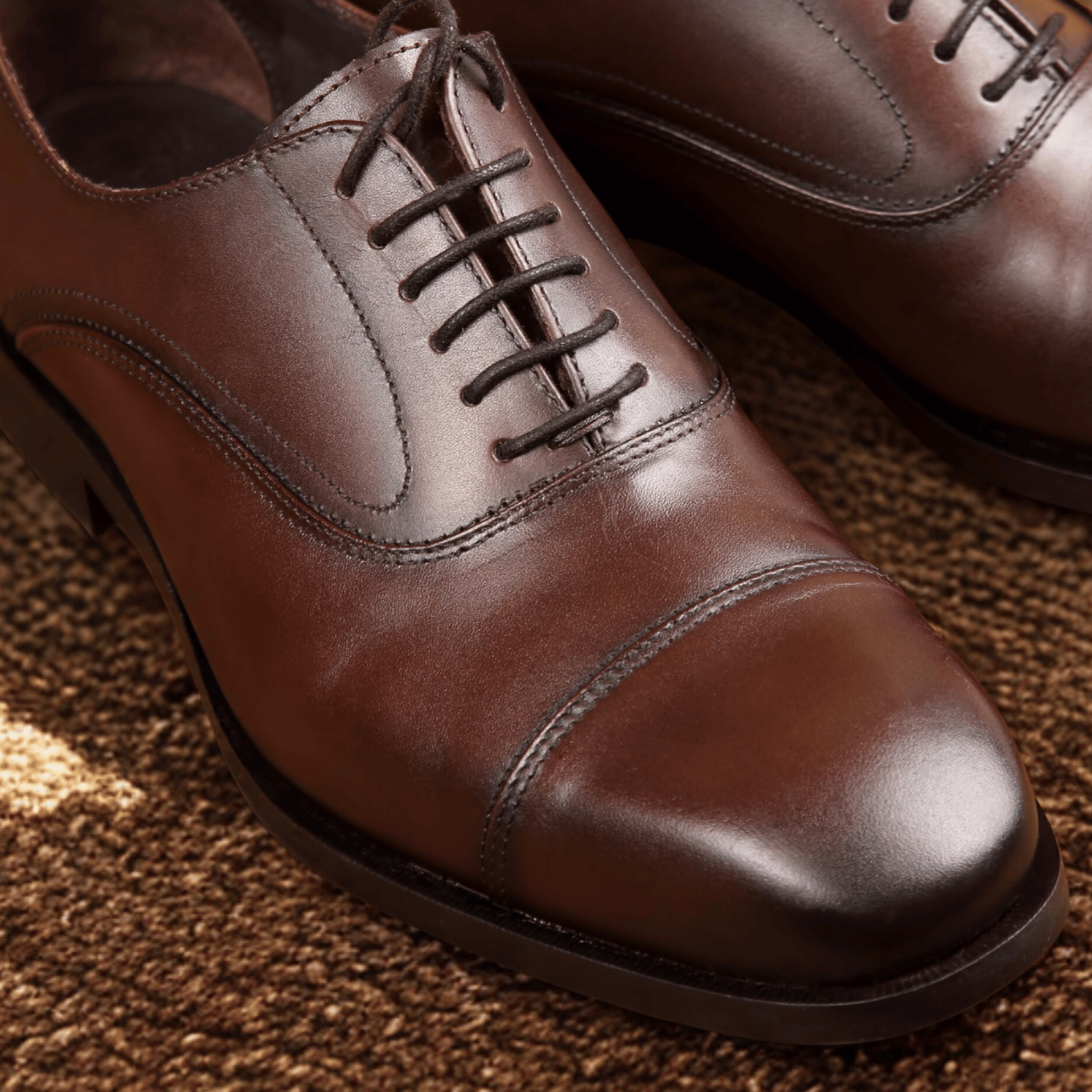Men’s Classic Brown Dress Shoes