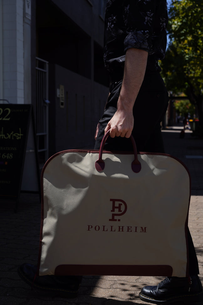POLLHEIM Premium Suit Travel Bag – Luxury Garment Bag for Travel