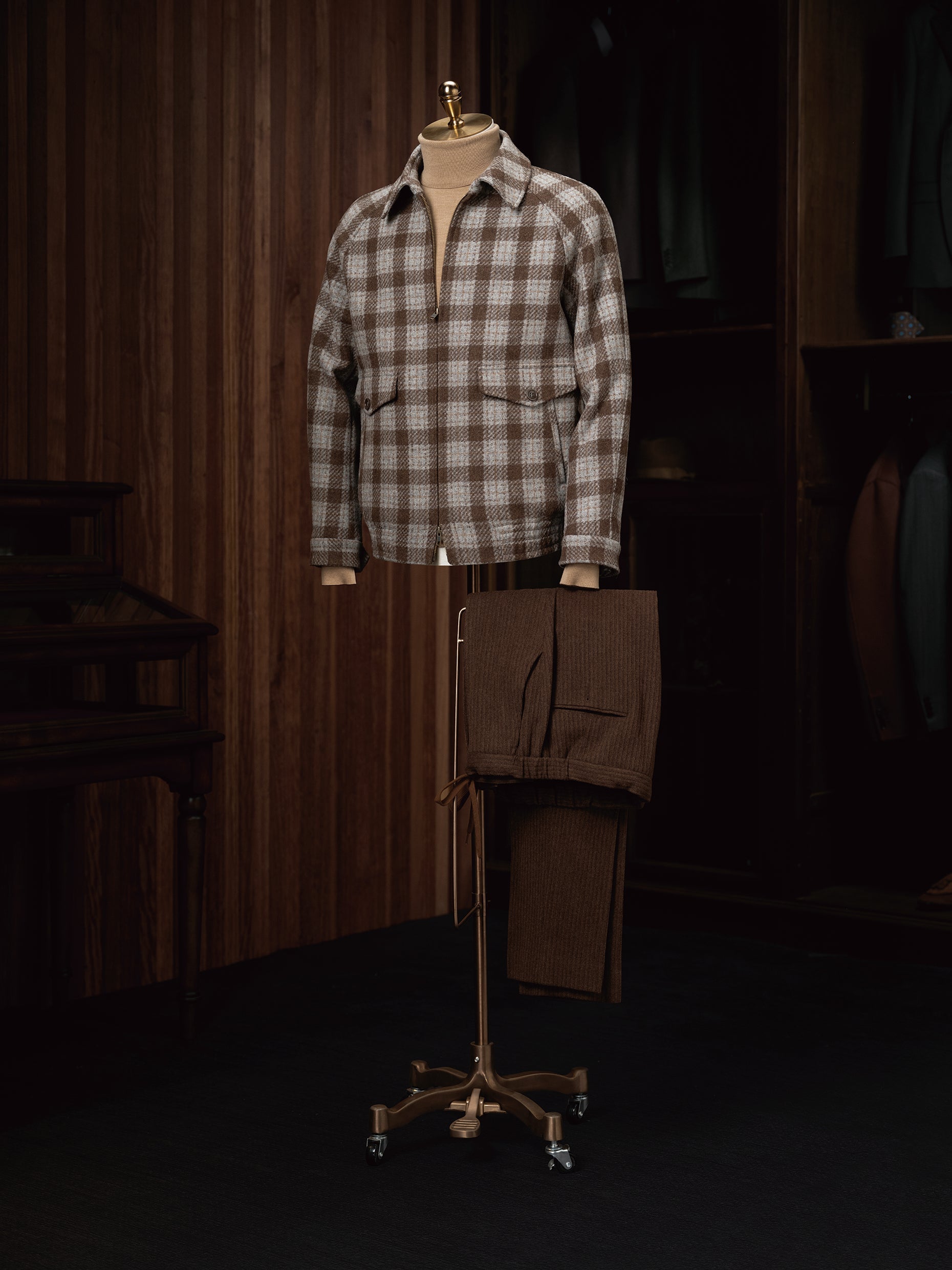 Redefined Aviator Checked Jacket