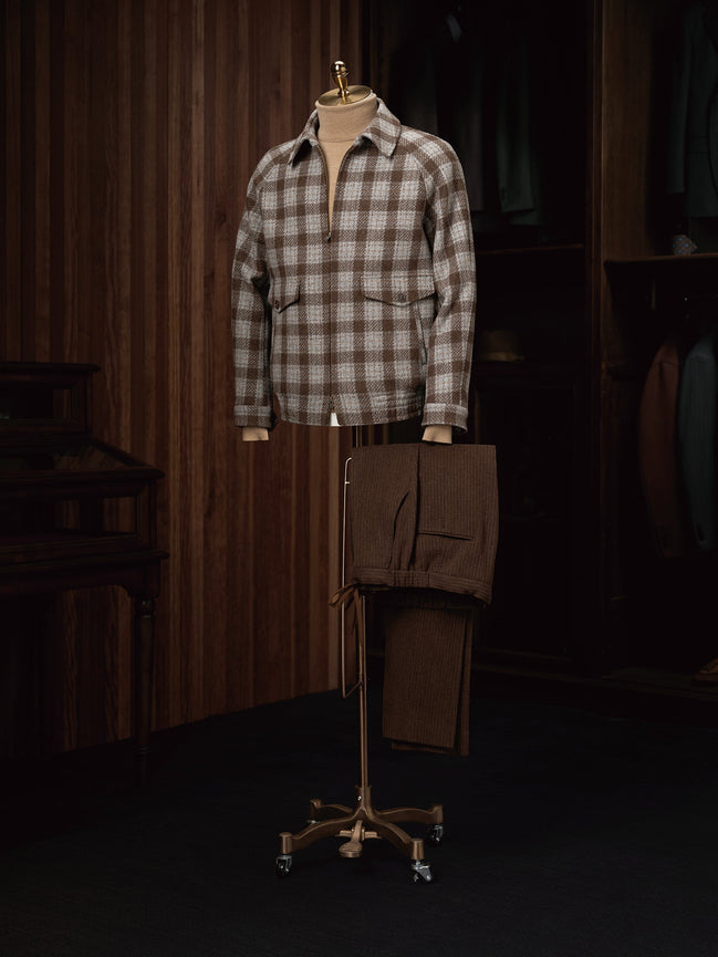 Redefined Aviator Checked Jacket