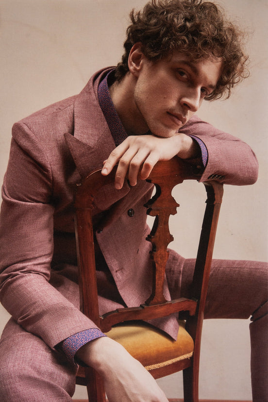 Rose Dual-Tone Suit