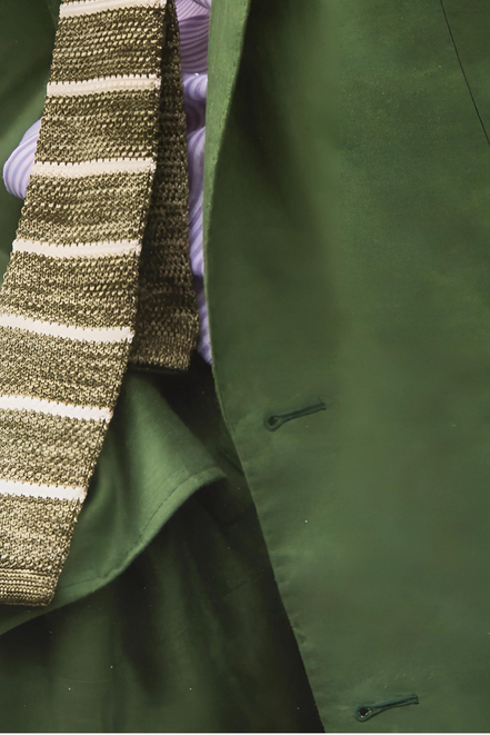 Vibrant Green Suit