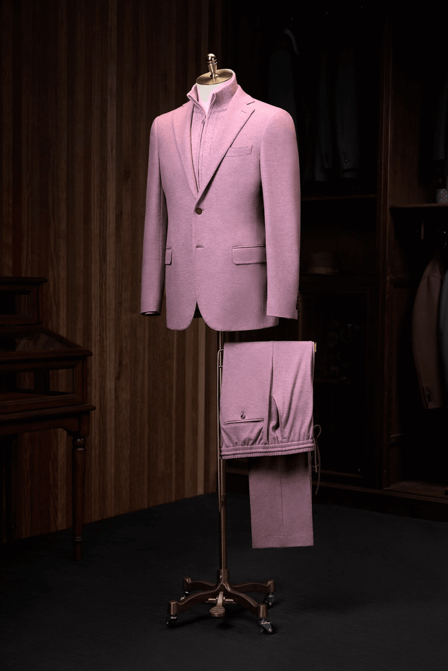 Costume gris clair