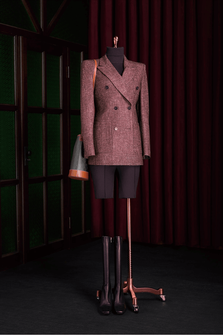 Brown Tweed Blazer