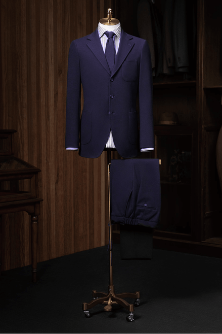 Classic Tailored Suit Jacket & Trousers