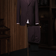 Classic Tailored Suit Jacket & Trousers