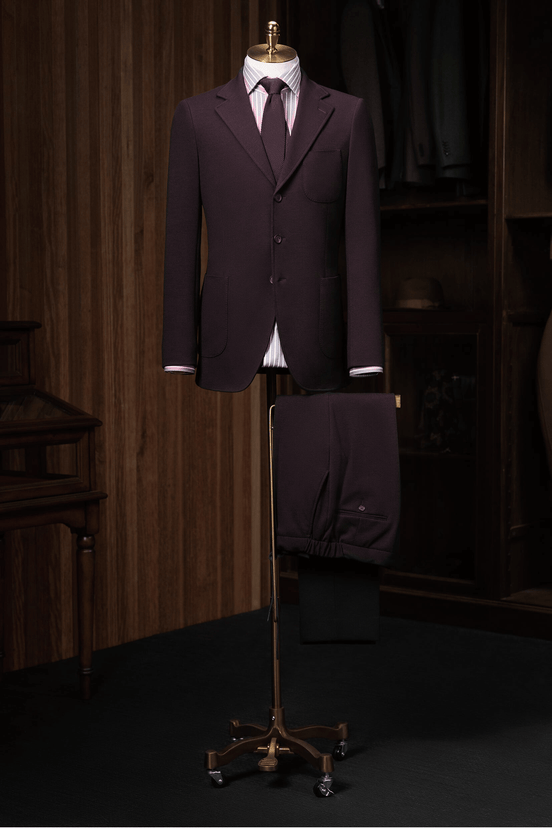 Classic Tailored Suit Jacket & Trousers