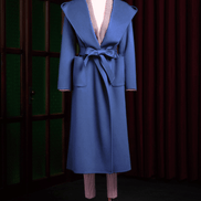 Teal Long Over Coat
