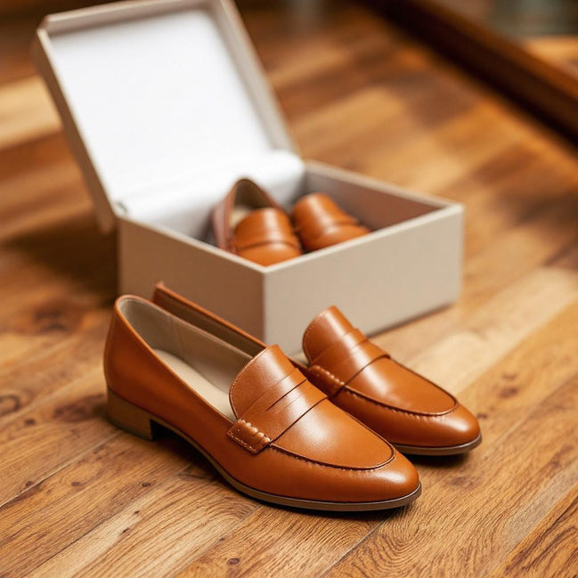 Women's Classic Leather Loafers