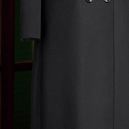 Luxury Black Long Over Coat